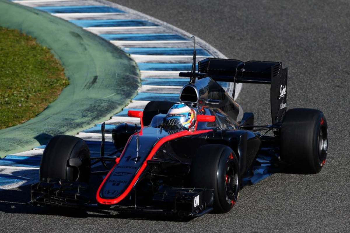 Fernando Alonso im McLaren-Honda