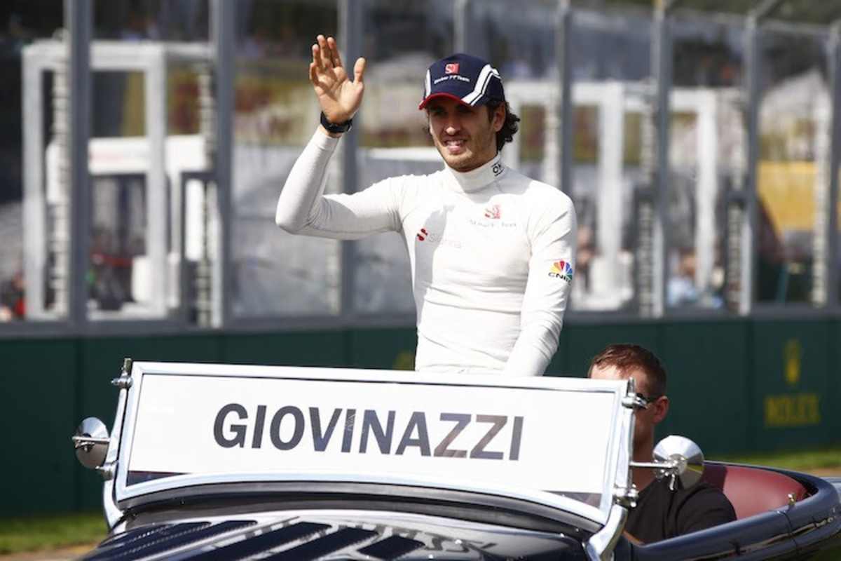 Antonio Giovinazzi im Frühling als Wehrlein-Ersatz