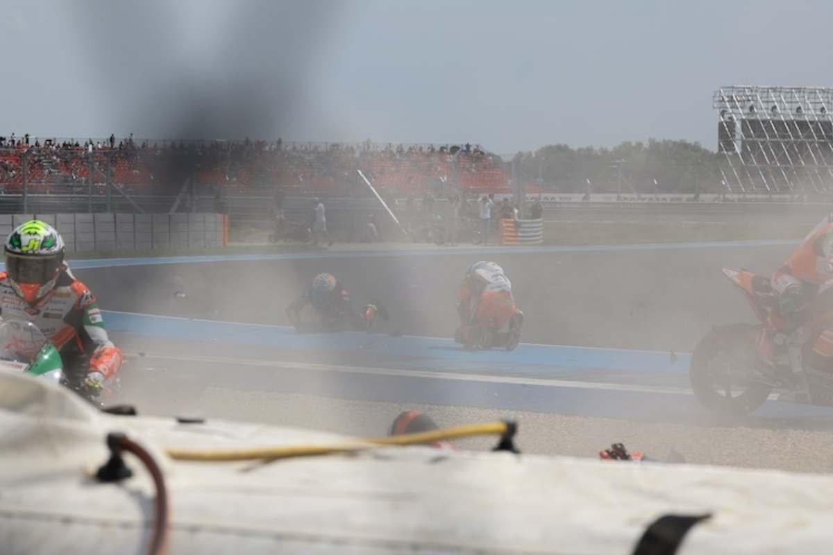 Massenunfall auf dem Balaton Park Circuit