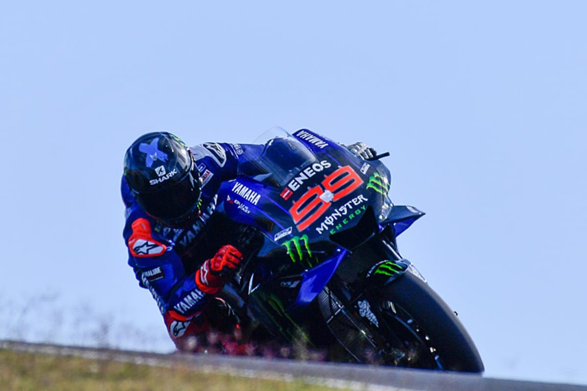 Nach acht Monaten kehrte Jorge Lorenzo (Yamaha) auf die Rennstrecke zurück