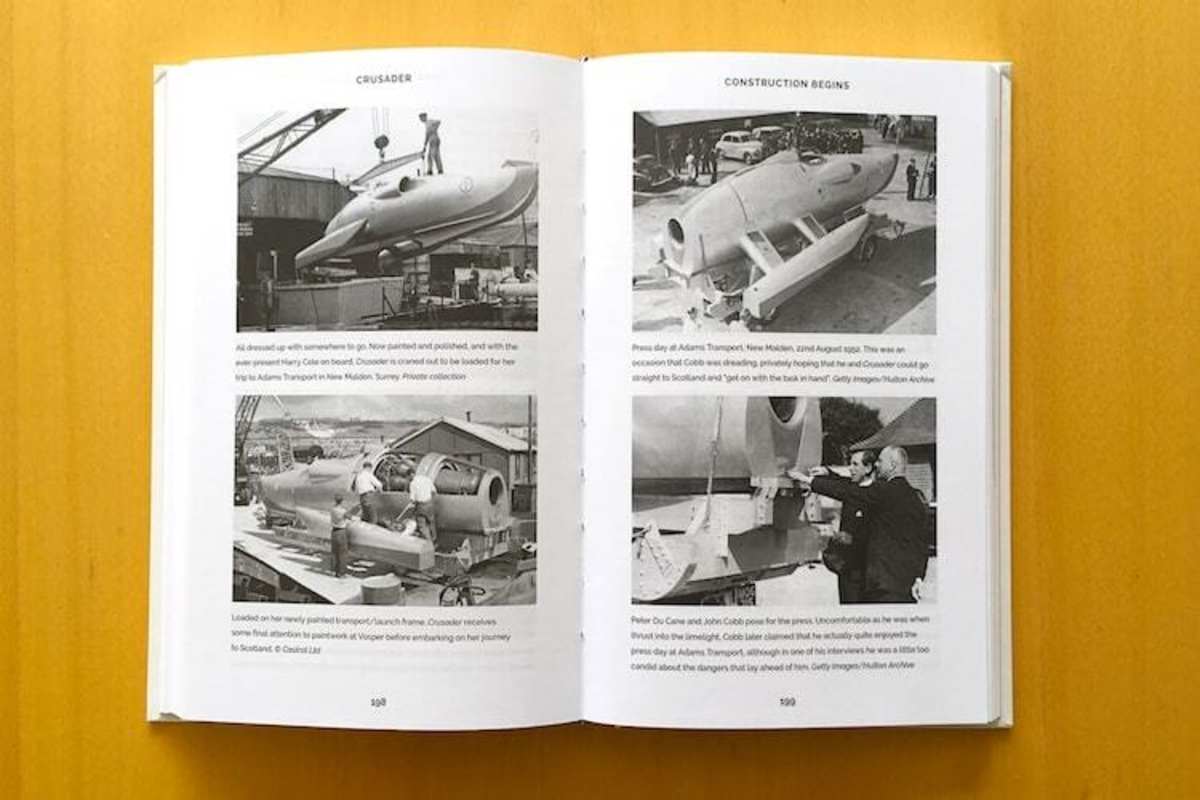 Erste Versuche mit dem Rennboot