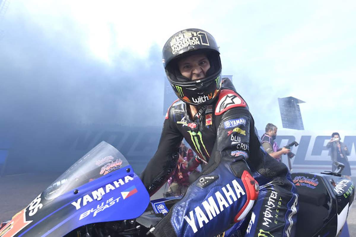 Fabio Quartararo auf dem Weg zum WM-Titel