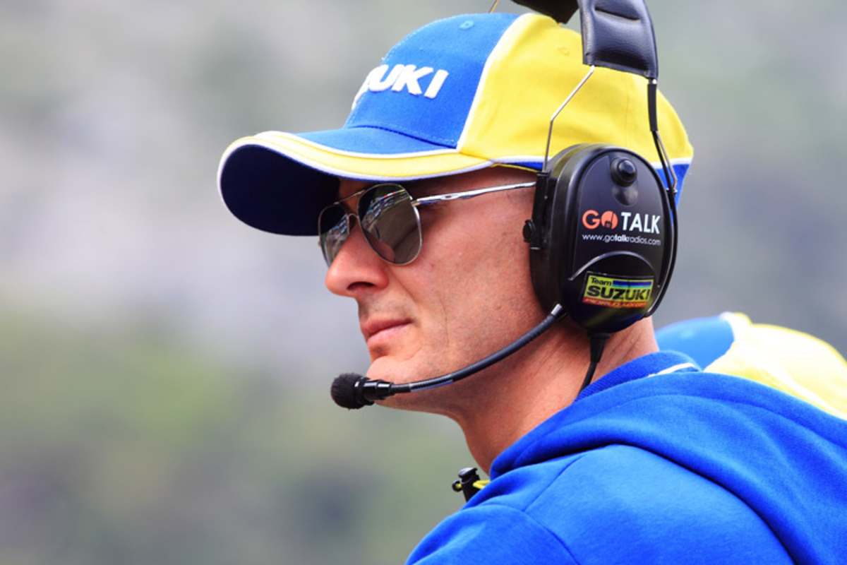 Stefan Everts beobachtet seinen Schützling mit kritischem Blick