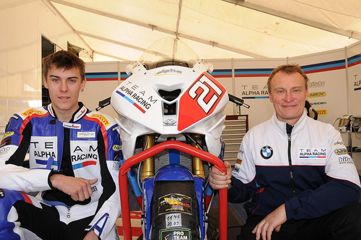 Markus Reiterberger (li.) mit dem unvergessenen Waldi