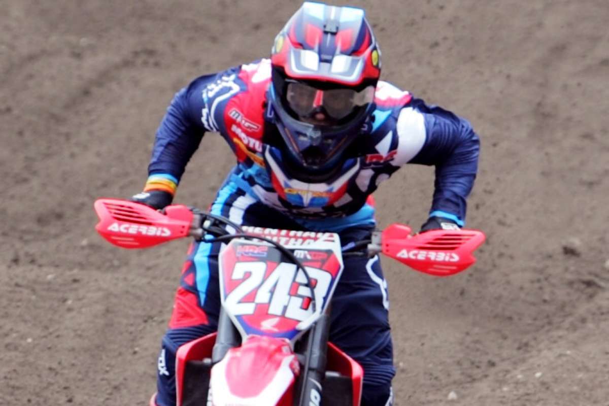 Tim Gajser ist zu Beginn der Europarunde im April noch WM-Leader
