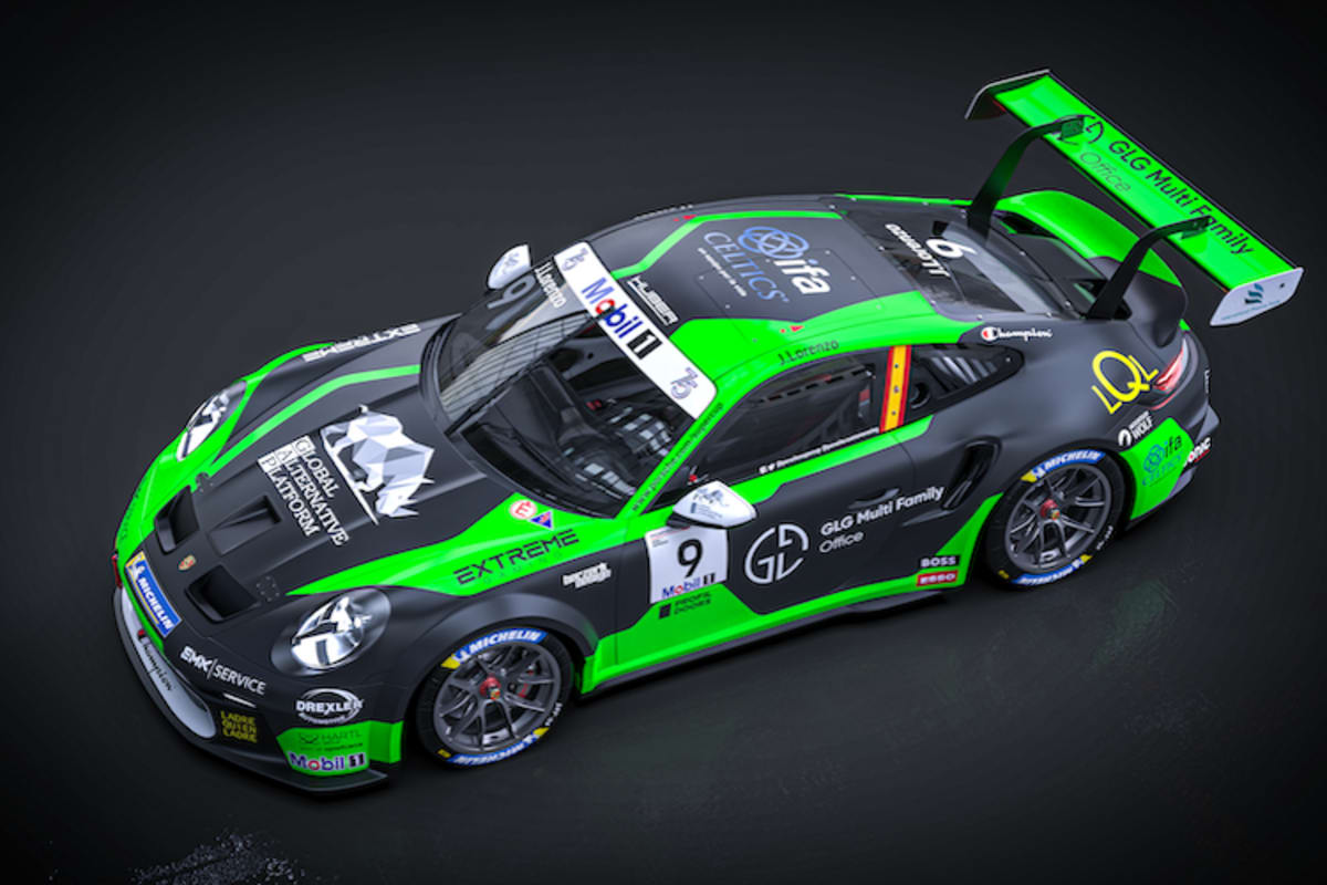 Das Einsatzfahrzeug von Lorenzo im Supercup