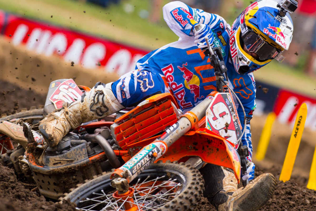 Ken Roczen in Muddy Creek