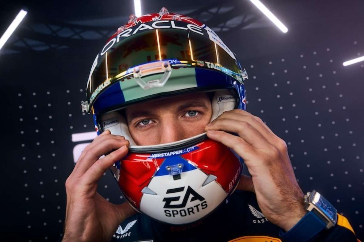 In diesen Helmfarben tritt Max Verstappen 2024 an