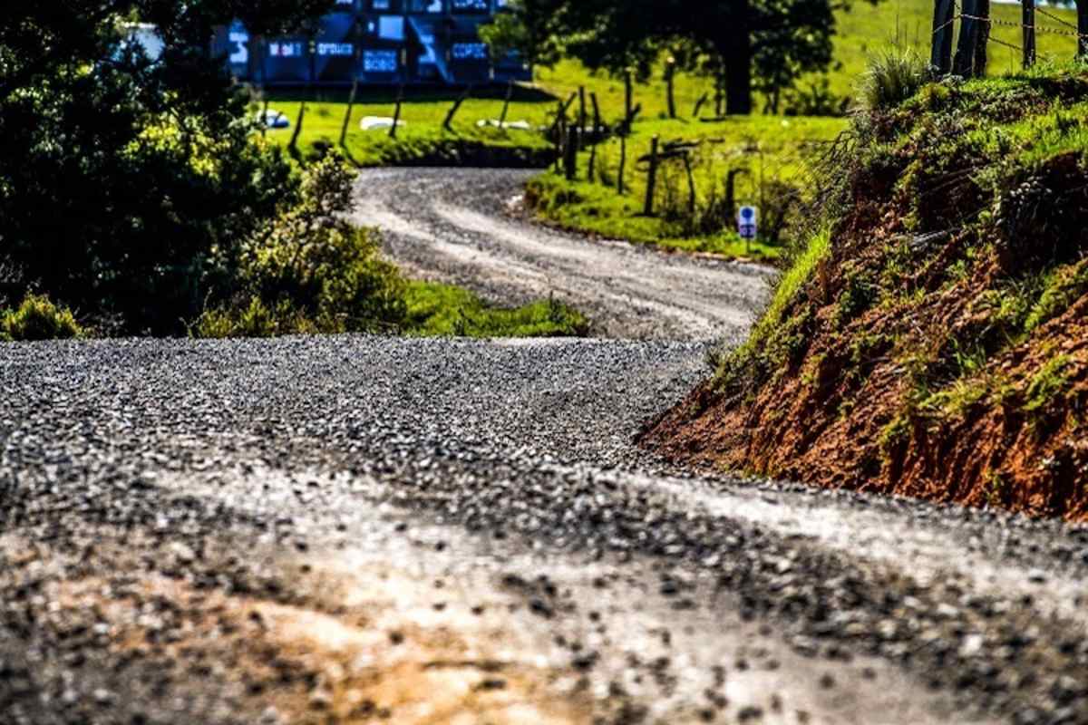 Die chilenischen Schotterpisten waren breit und kurvenreich