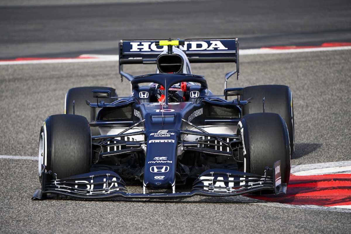 Pierre Gasly im AlphaTauri-Honda