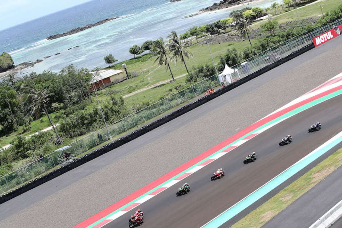 Willkommen zum Rennen in Mandalika