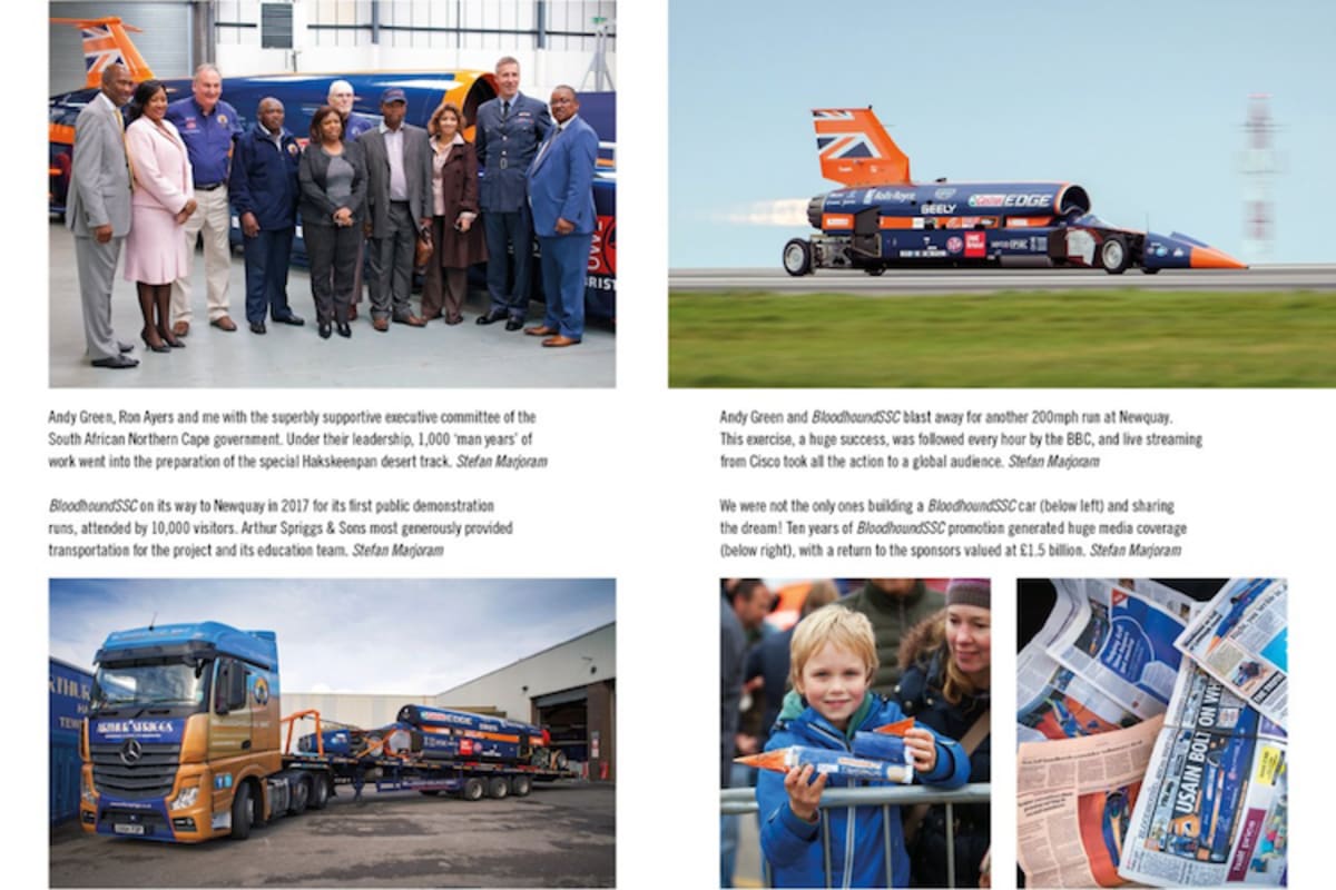 Bloodhound SSC soll eines Tages 1600 km/h schnell fahren