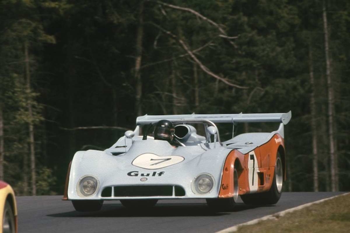 James Hunt 1974 im Mirage auf dem Nürburgring
