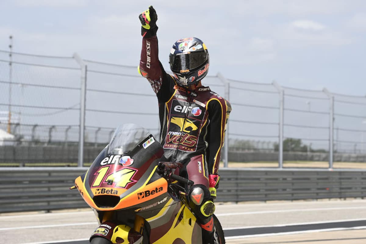 Tony Arbolino gewinnt das Rennen