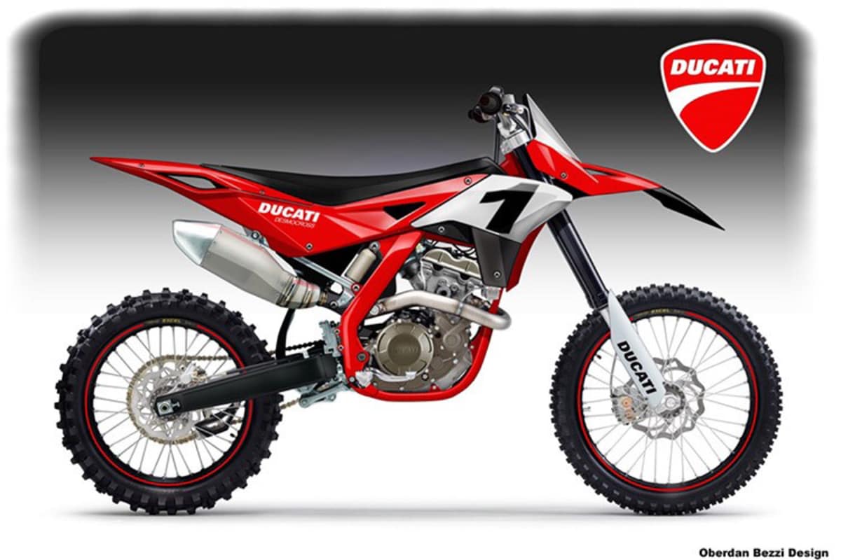 Nur eine Design-Studie: Ducati-Cross-Bike