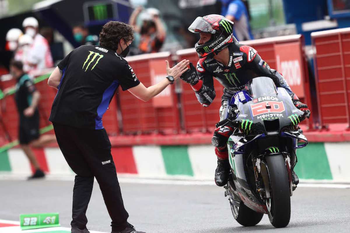 Fabio Quartararo auf dem Weg zum WM-Titel