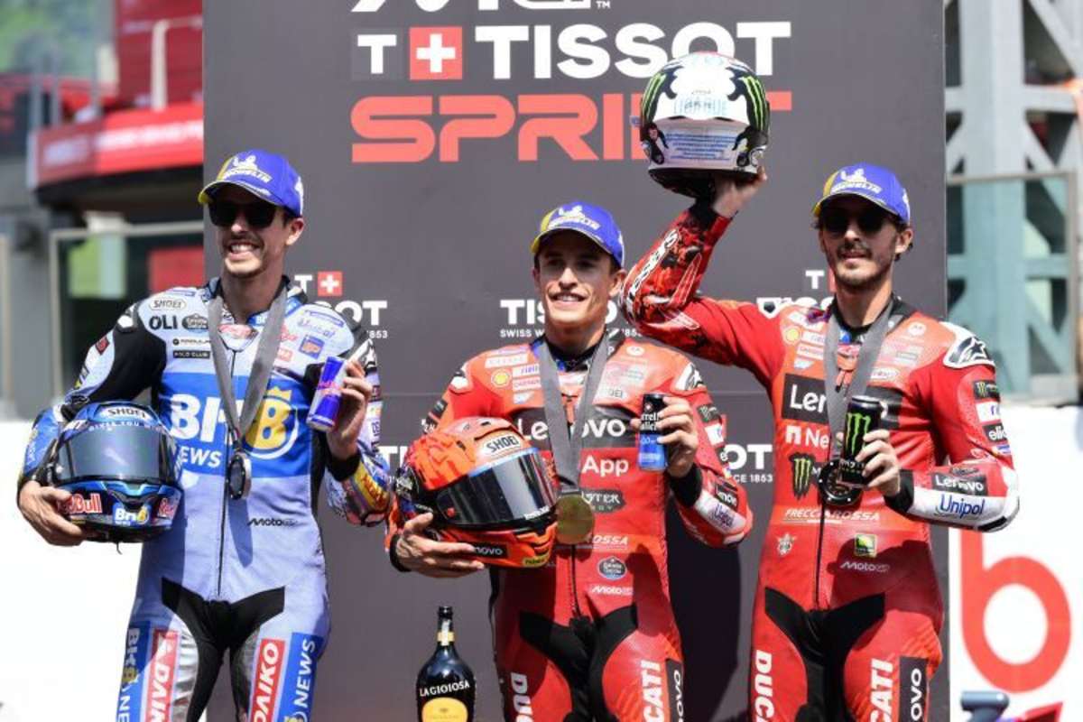 Sprint - Alex Márquez, Marc Márquez & Francesco Bagnaia