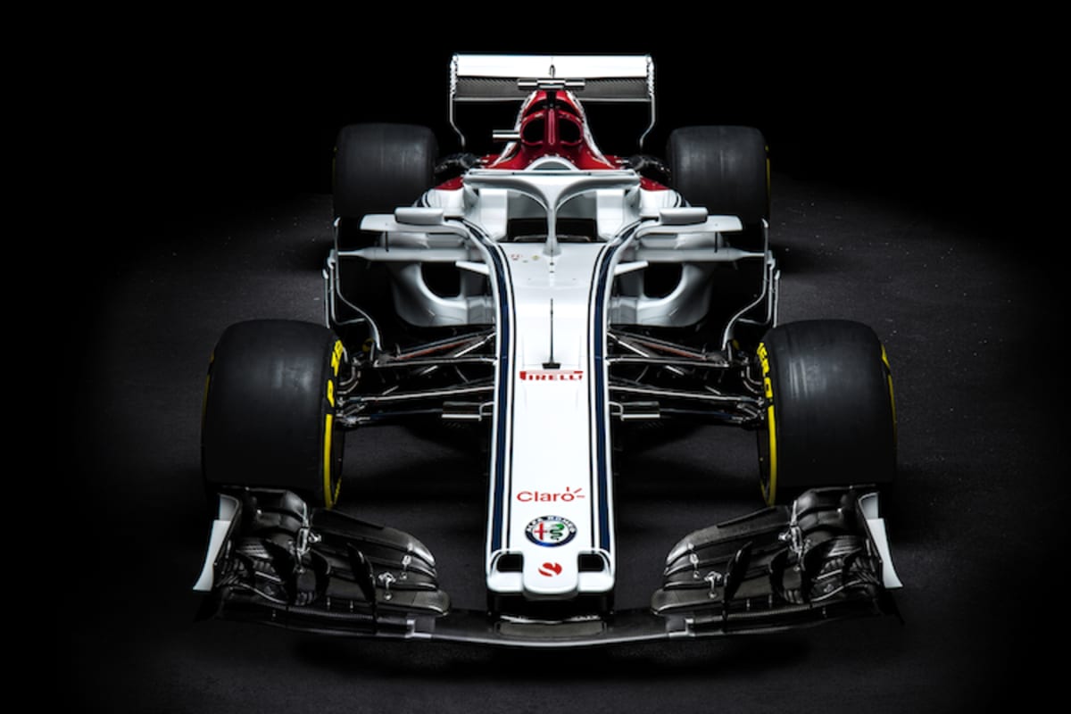 Der Sauber C37 wirkt erheblich moderner als seine Vorgängermodelle