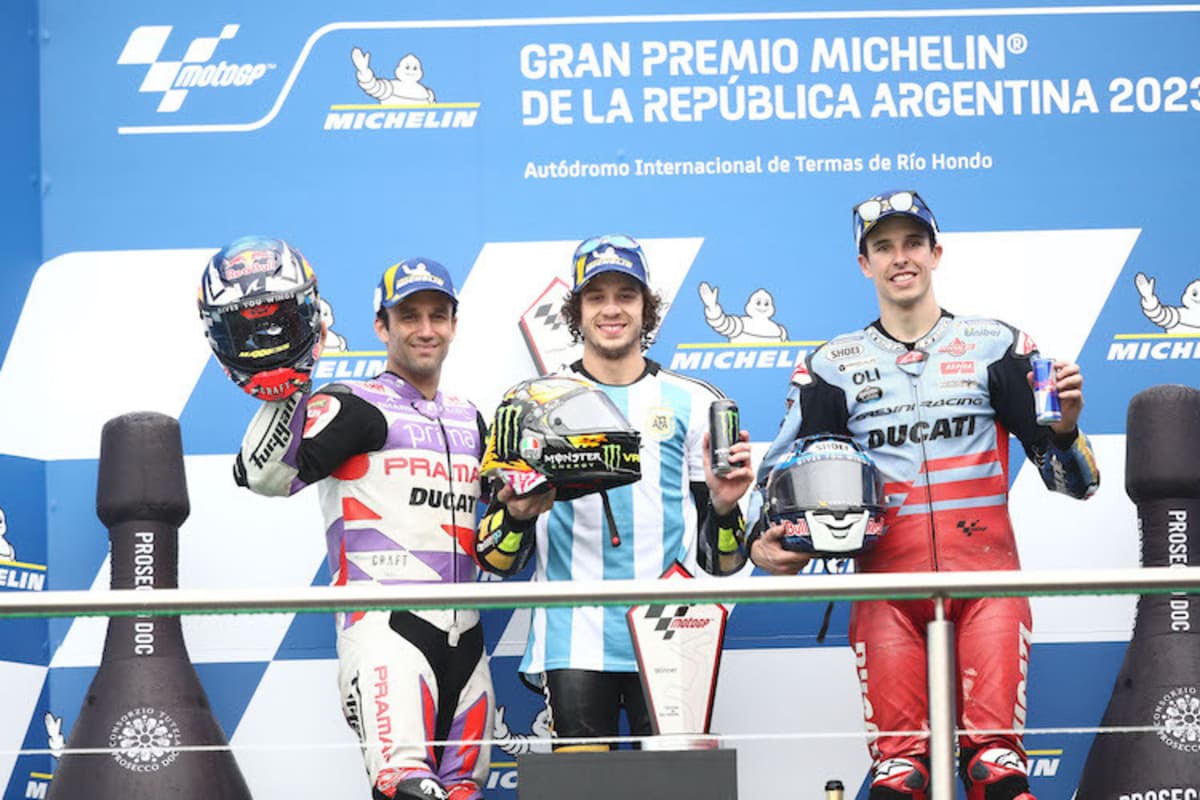 Johann Zarco, Marco Bezzecchi, Alex Márquez