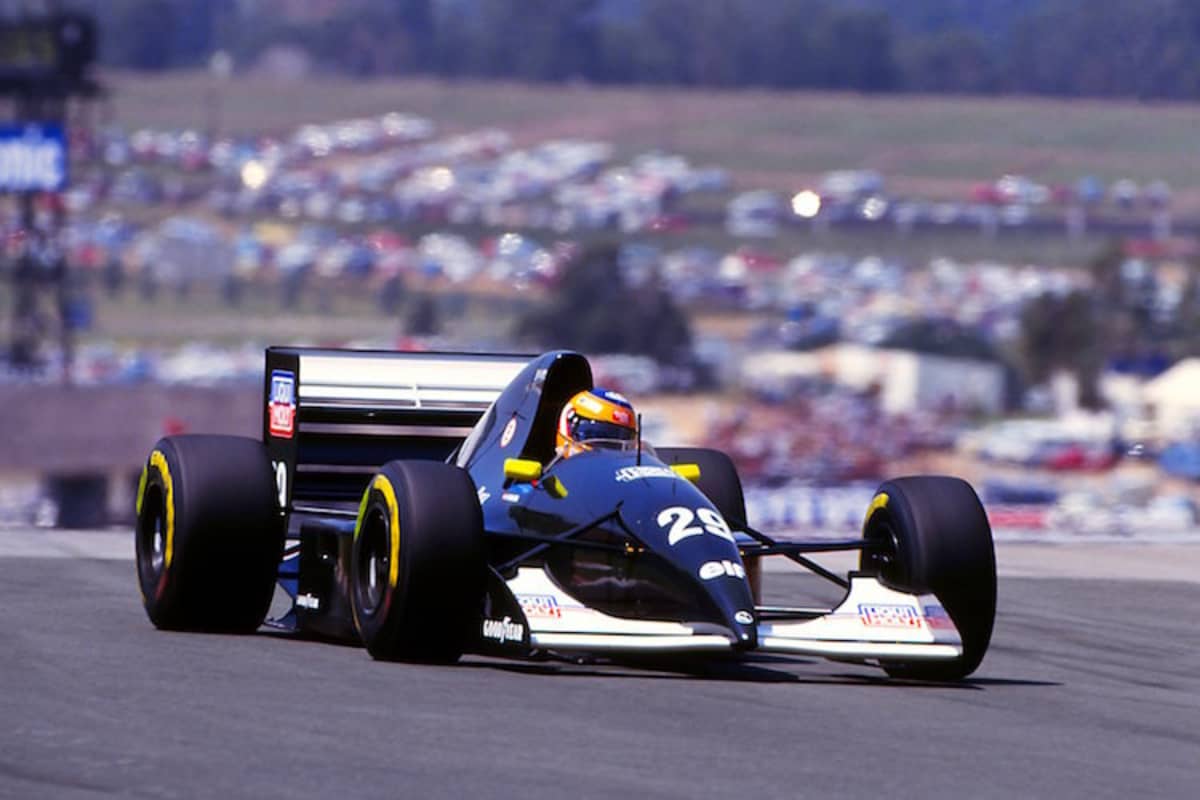 1993: Sauber C12-Mercedes mit Karl Wendlinger