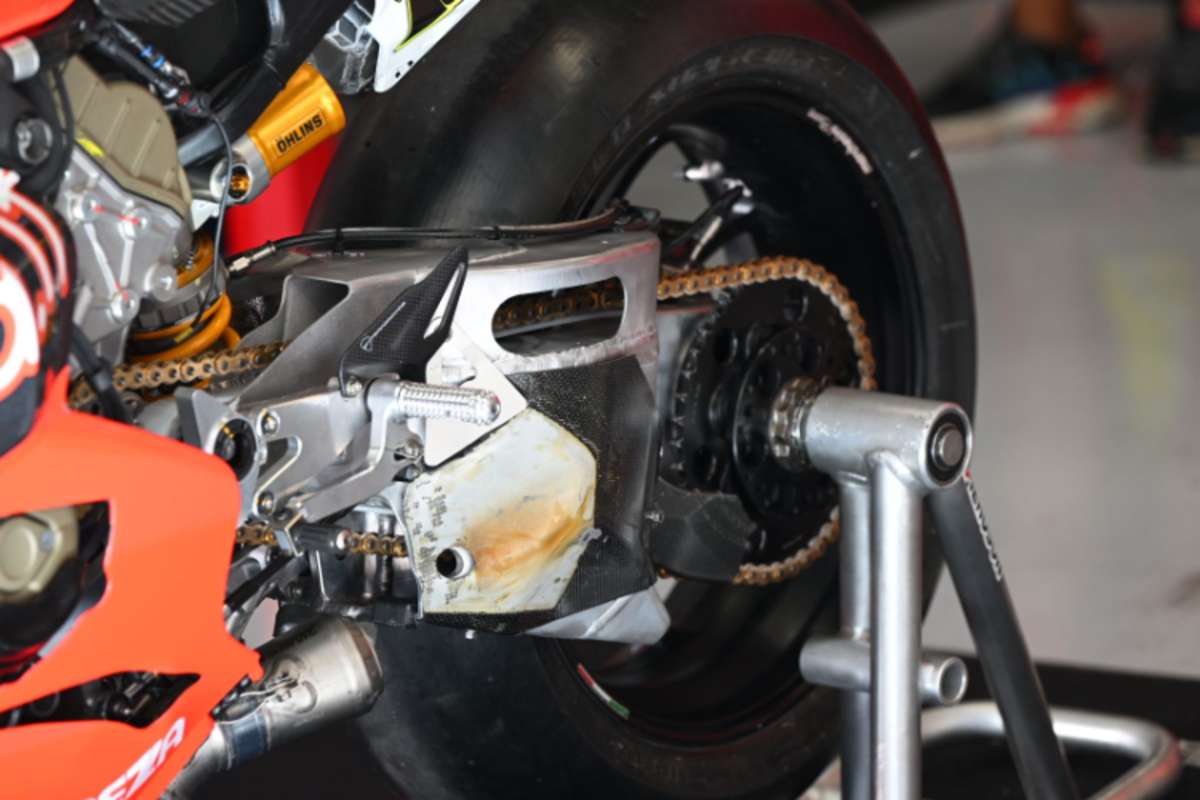 Keine Schönheitskönigin: Die neue Ducati-Schwinge