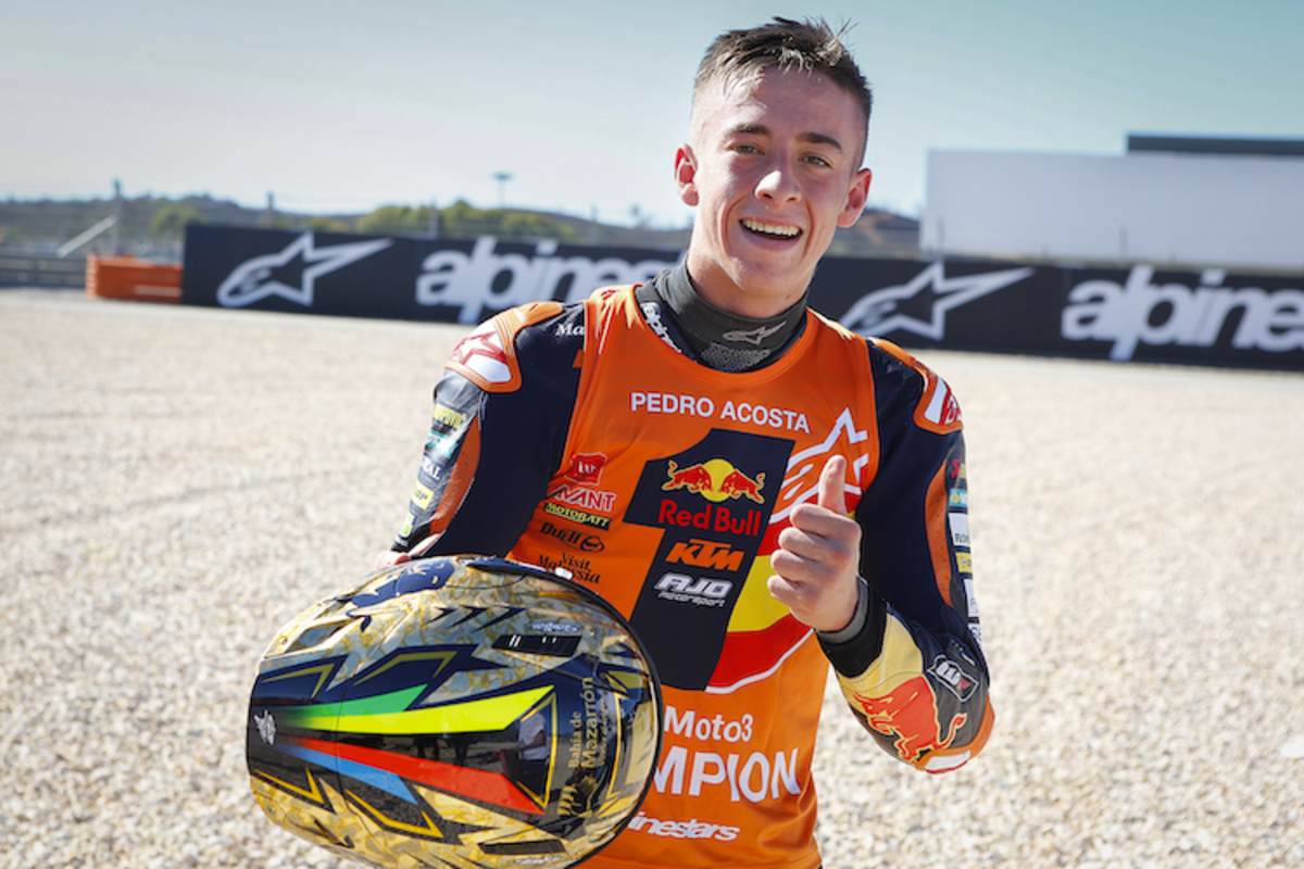 Pedro Acosta auf dem Weg zum WM-Titel