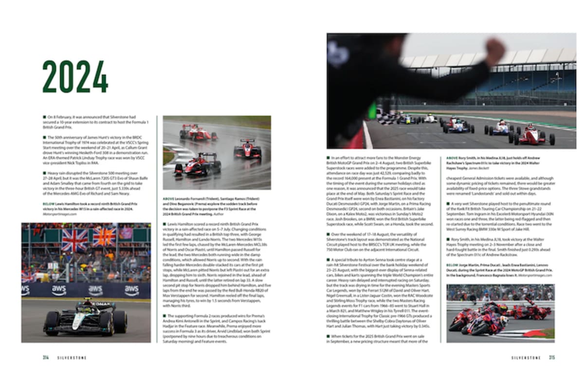 Die Silverstone-Historie auf jüngstem Stand