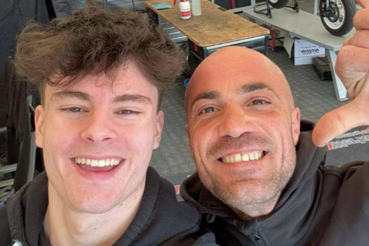 Lennox Lehmann mit Dario Giuseppetti