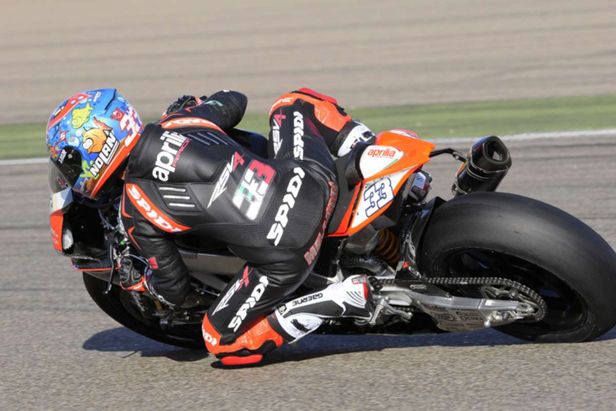 Marco Melandri ist das neue Aushängeschild von Aprilia