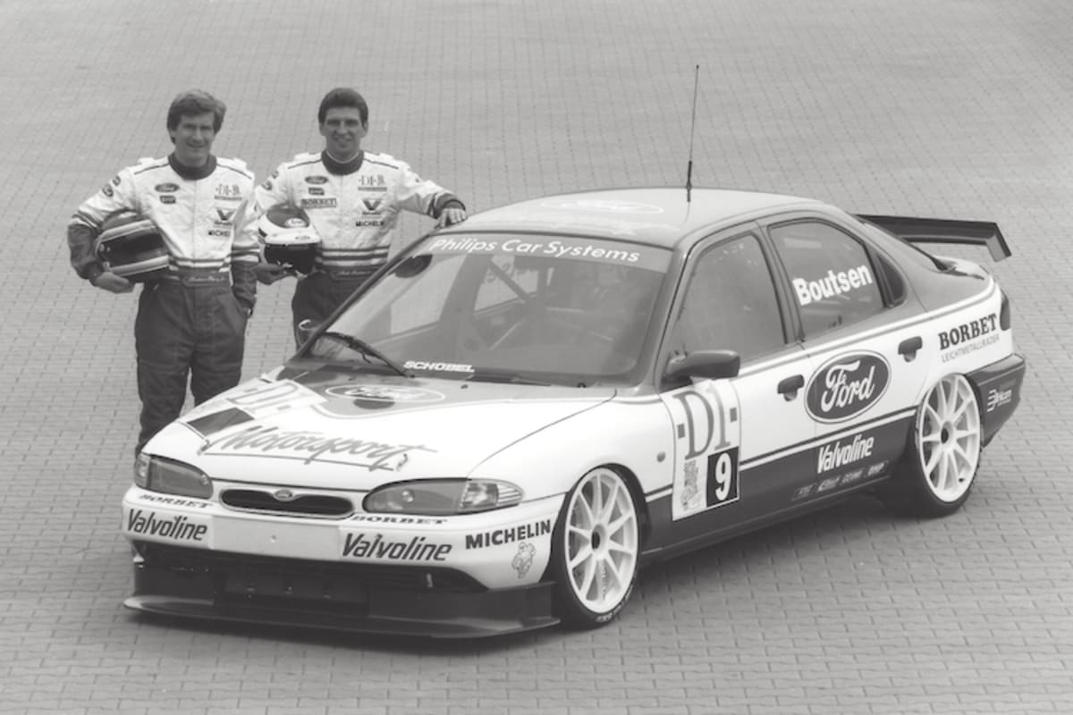 Wilde STW-Zeit: Mit Thierry Boutsen 1998 als Teamkollege im Ford Mondeo