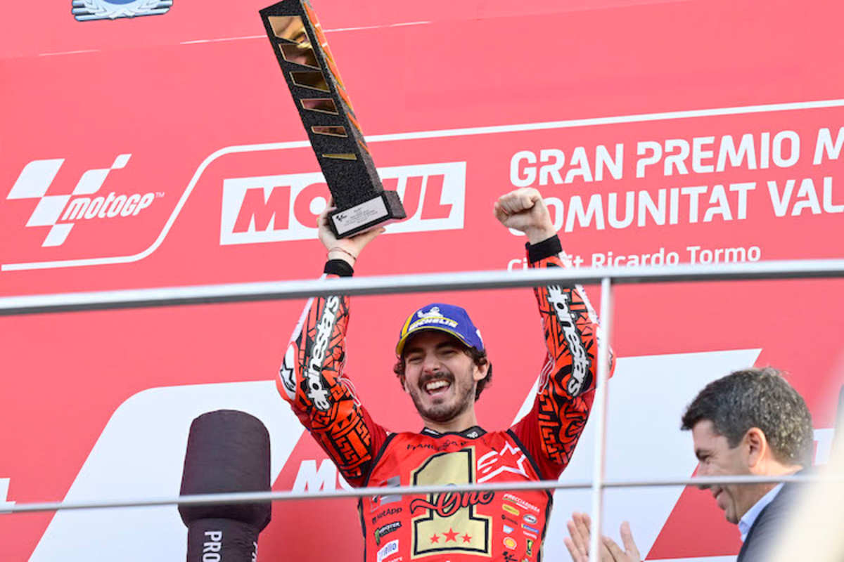 Sieger und Weltmeister Francesco Bagnaia