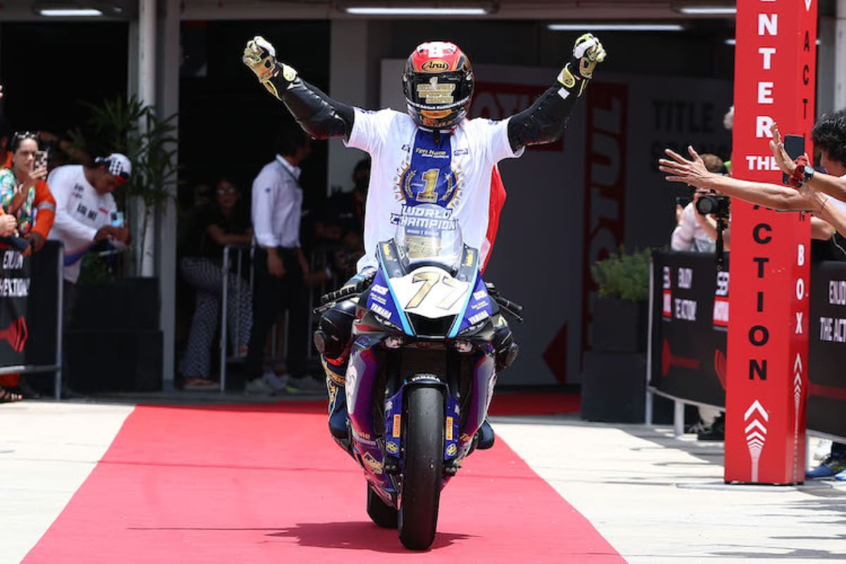 Domi Aegerter auf dem Weg zum WM-Titel 2022