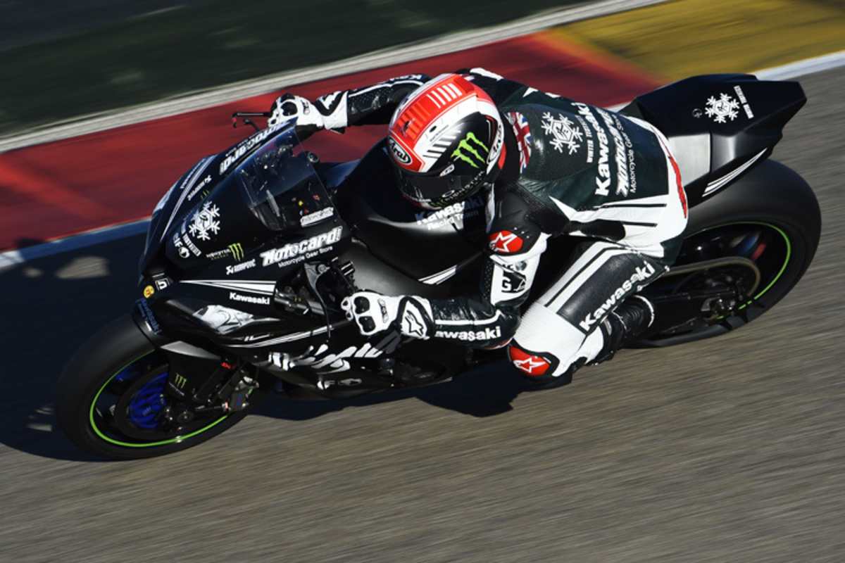 Weltmeister Jonathan Rea auf Kawasaki