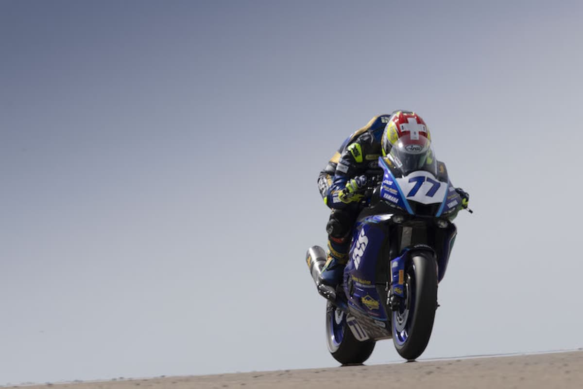 Domi Aegerter auf dem Weg zum WM-Titel 2022