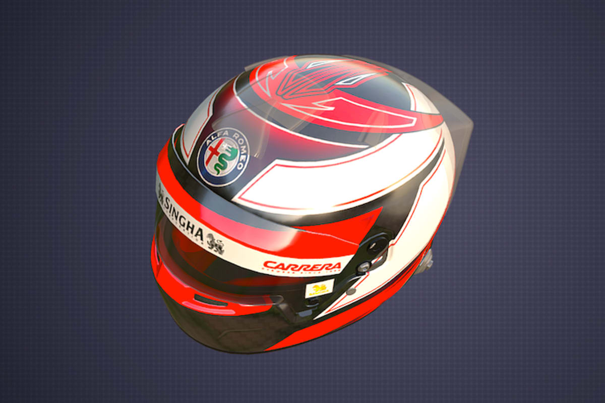 Ebenso zu sehen: alle 20 Fahrerhelme