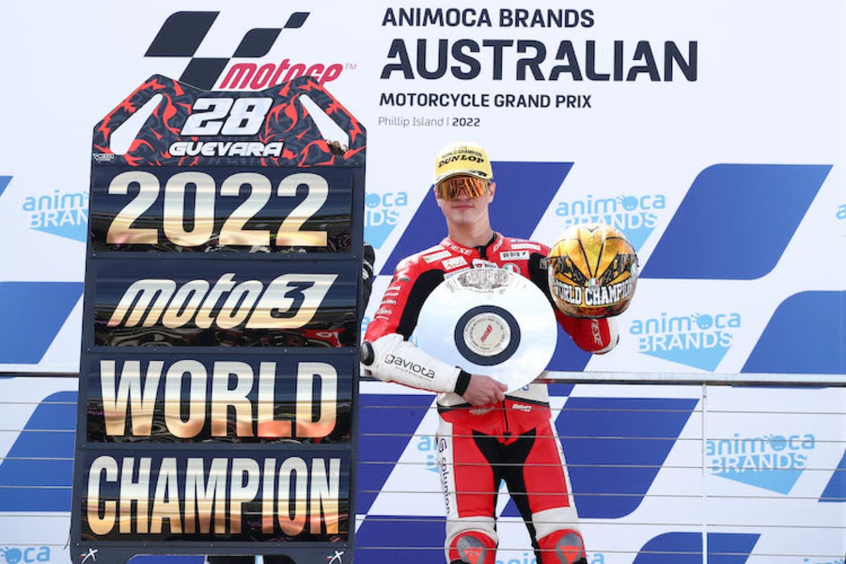 Weltmeister Izan Guevara