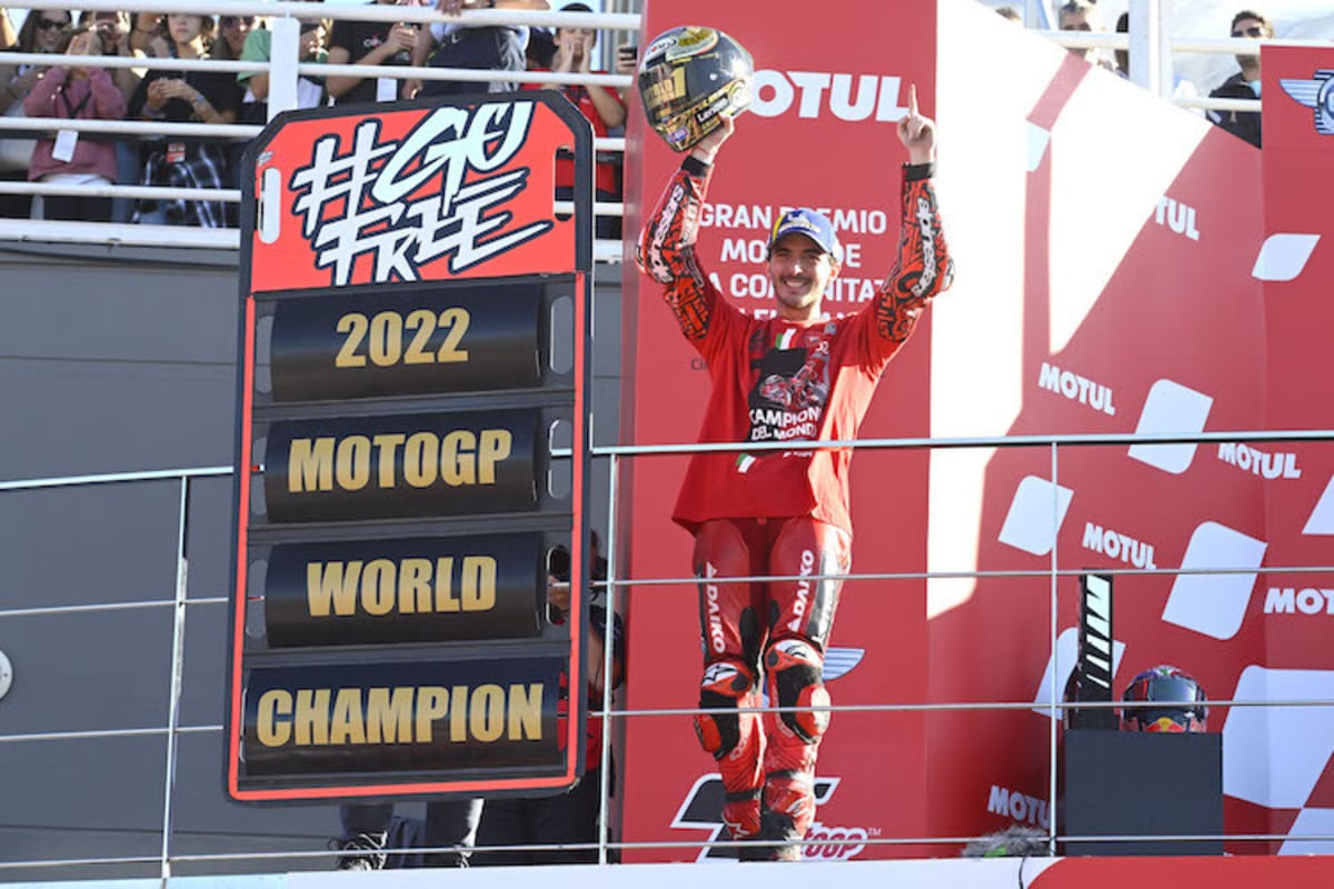 Weltmeister Francesco Bagnaia