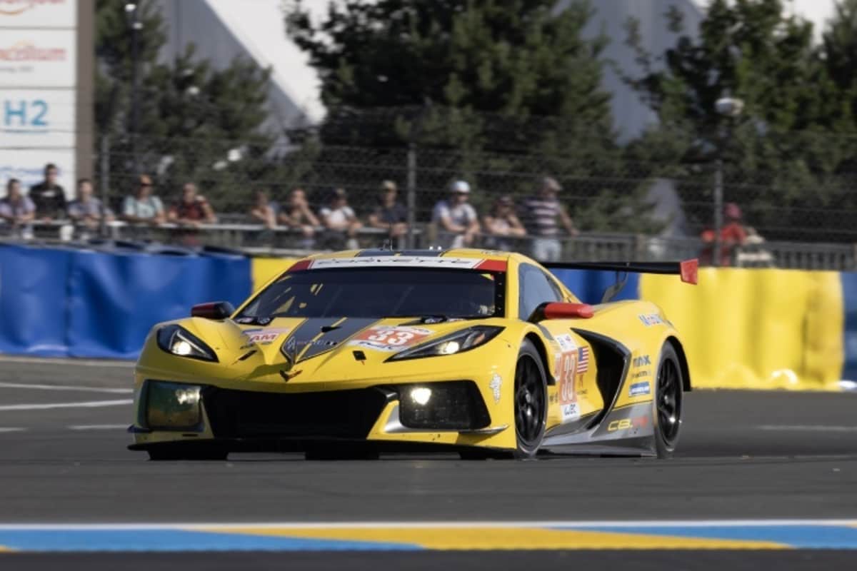 Die letzte verbliebene Corvette C8.R in Le Mans