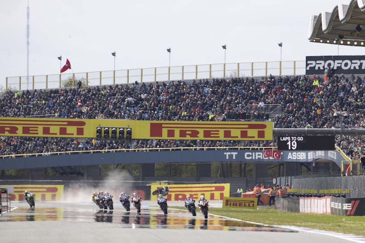 Willkommen zum Rennen in Assen