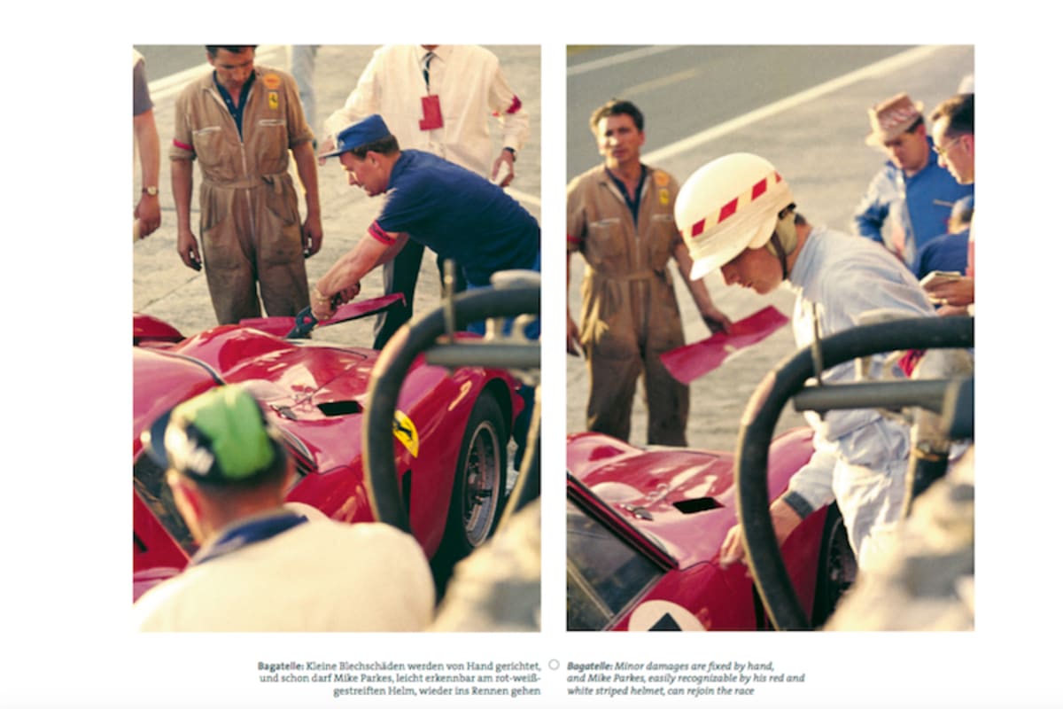 Wir glauben, Benzin, Öl und Reifengummi förmlich zu riechen