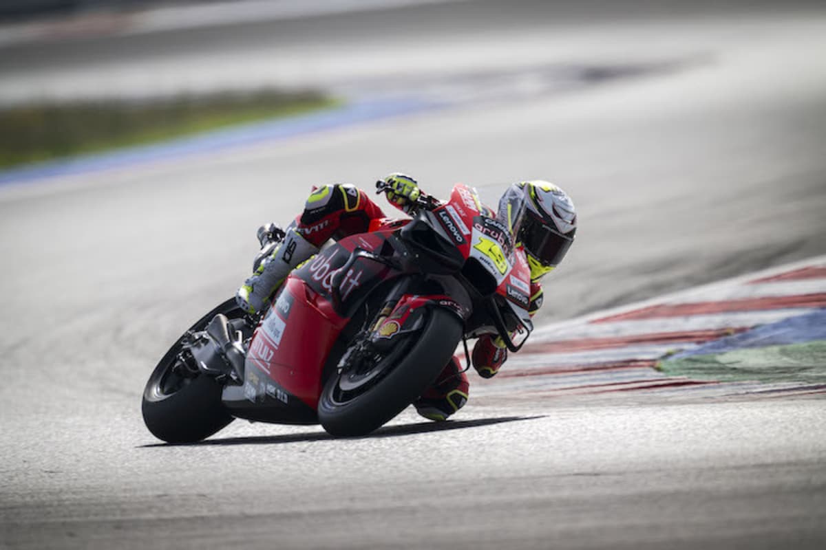 Alvaro Bautistas MotoGP-Test in Misano