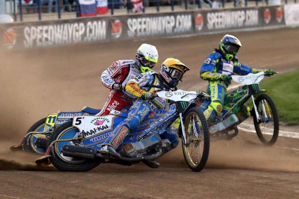 Emil Sayfutdinov (5) hat sich in den Grand Prix eingeschrieben