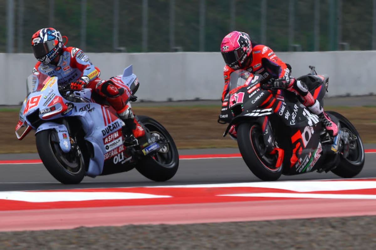 Fabio Di Giannantonio und Aleix Espargaró