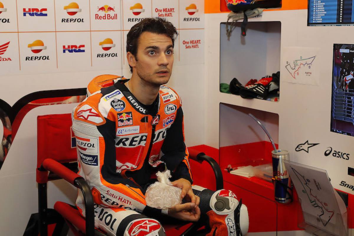 Dani Pedrosa konnte nur mit Hilfe von Schmerzmitteln antreten – und holte den siebten Platz  