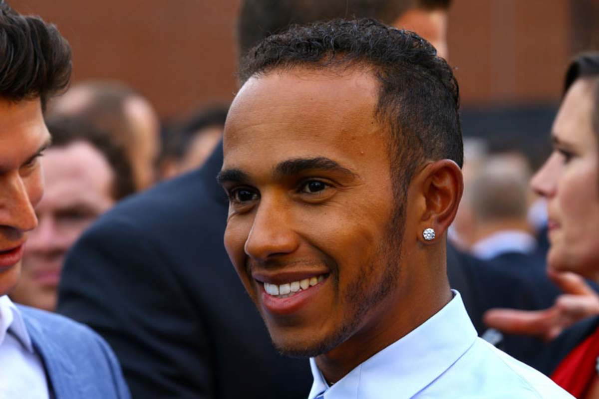 Auch Mercedes-Pilot Lewis Hamilton genoss den Abend im L'Arsenal 