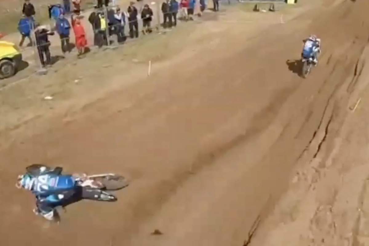 Kay de Wolf stürzte