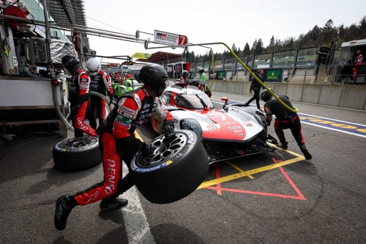 Boxenstopp bei Toyota