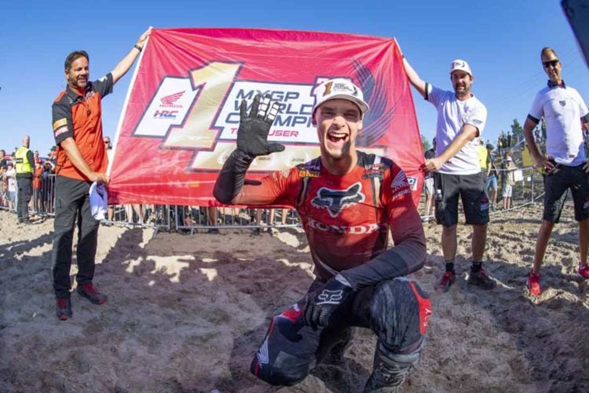 Tim Gajser auf dem Weg zum WM-Titel 2022