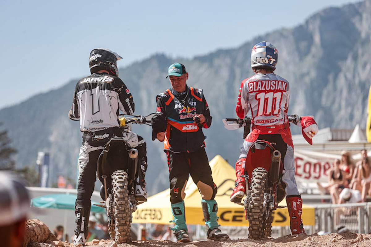 Graham Jarvis und Taddy Blazusiak