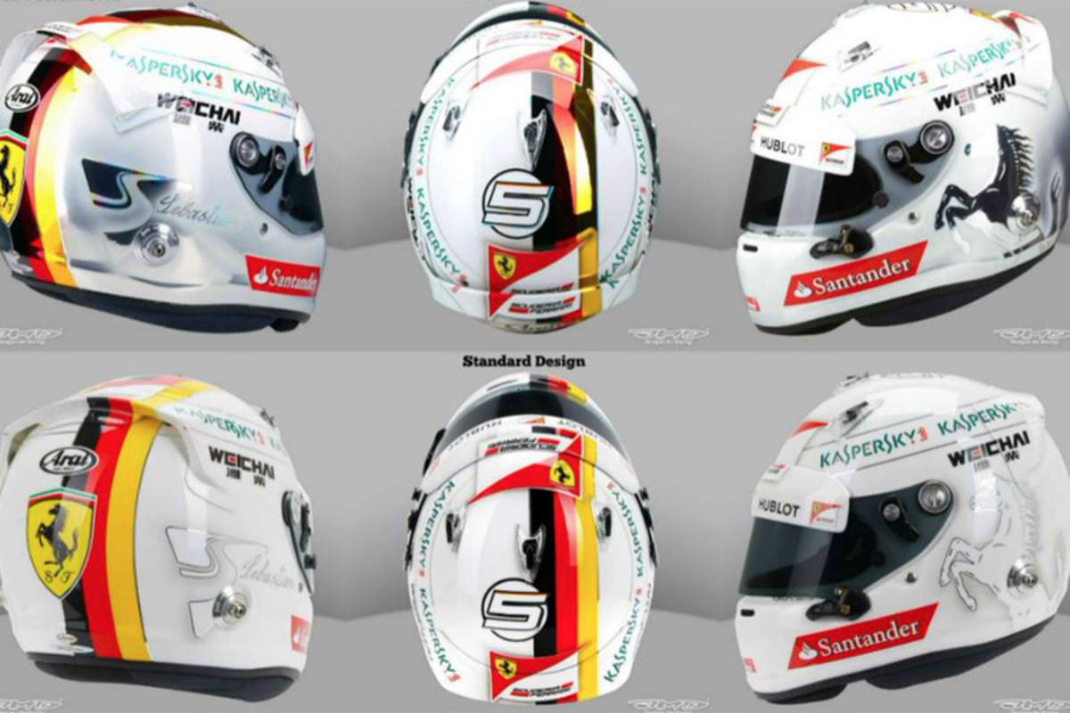 Der normale und der Belgien-Helm im Vergleich